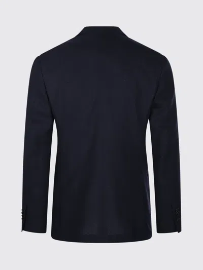 Lardini Jacket Men In Blue