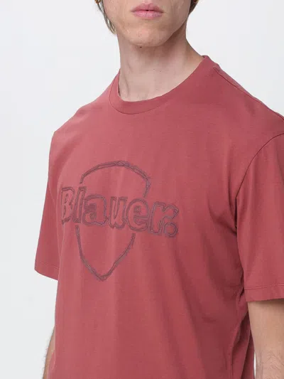 Blauer T-shirt Men In Red