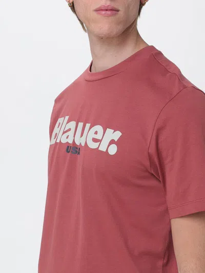 Blauer T-shirt Men In Red