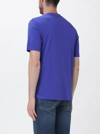 Blauer T-shirt Men In Blue