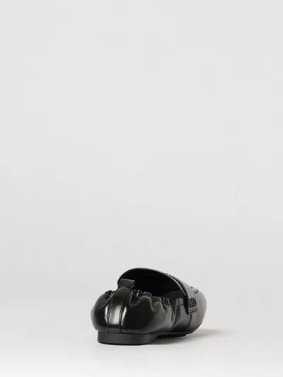 Marc Jacobs Logo-plaque Leather Loafers In Black