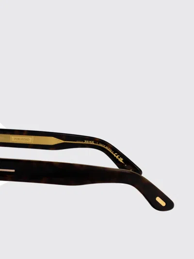 Tom Ford Rectangular Sunglasses Ft1203 52 N In Brown