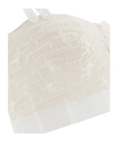 Bode Semi-transparent Vest In White