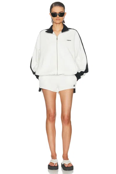 Coperni Track Short In White