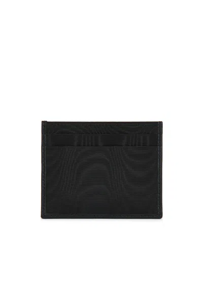 Valentino Garavani Vlogo Signature Grainy Calfskin Card Holder Woman Black Uni In Pink