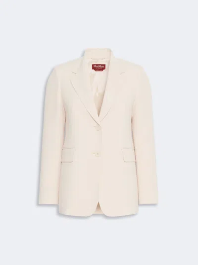 Max Mara Single-breasted Blazer In Neutral