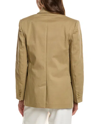 Red Valentino Double-breasted Coat In Gray