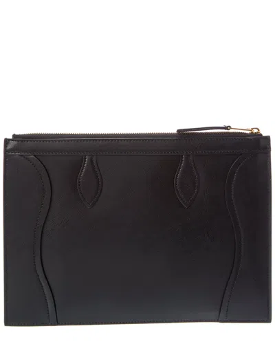 Celine Women Medium Bag In Polished Calfskin In Black