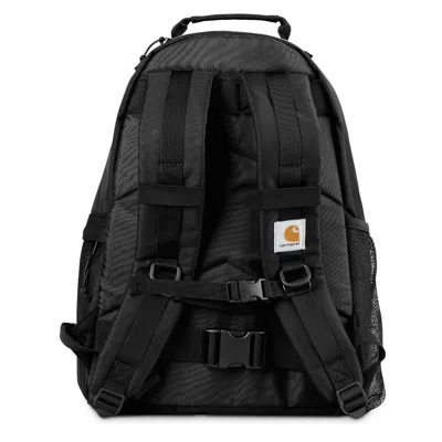 Carhartt Wip Kickflip Backpack Recycled Polyester Canvas In Black