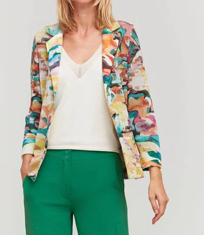 Aldo Martins Pastel Blazer In Multi In White