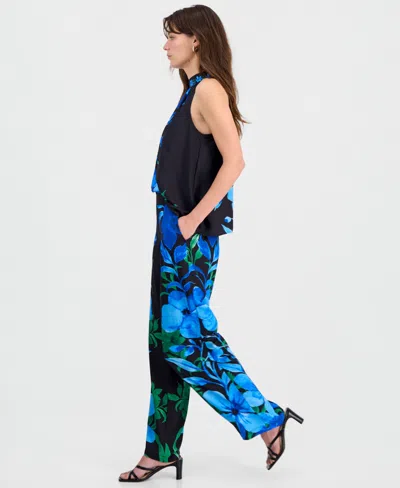 T Tahari Pull On Pants In Multi
