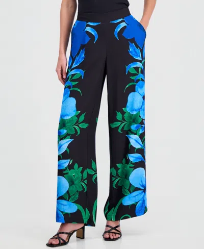 T Tahari Pull On Pants In Multi