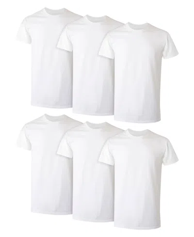 Hanes Men's Ultimate Crewneck Undershirt, 5-pack In White