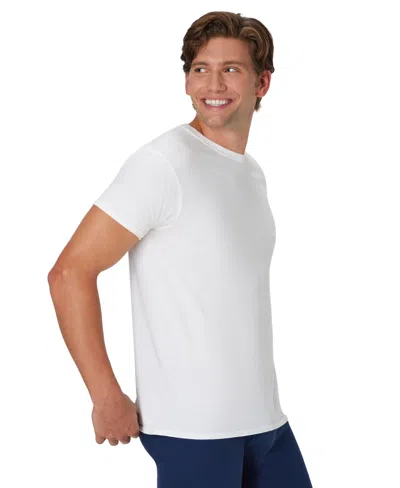 Hanes Men's Ultimate Crewneck Undershirt, 5-pack In White