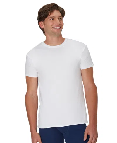 Hanes Men's Ultimate Crewneck Undershirt, 5-pack In White