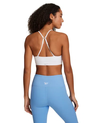 Reebok Women's Cropped Pull-on Bra In Multi