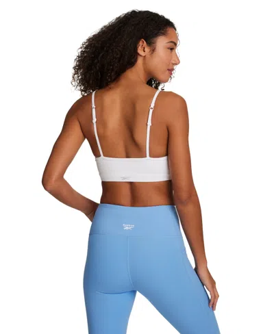 Reebok Women's Cropped Pull-on Bra In Multi