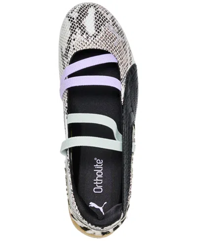 Puma Speedcat Ballet Snakeskin-effect Zebra-print Sneakers In Multi