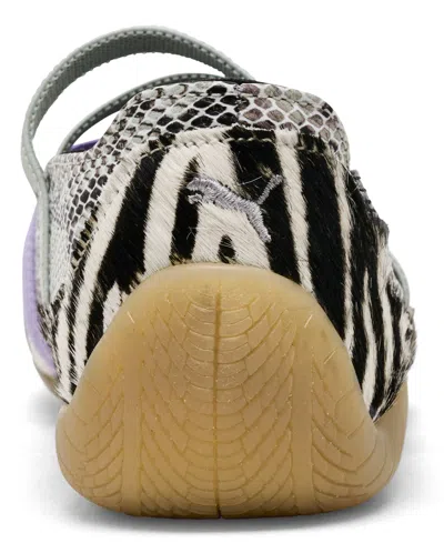 Puma Speedcat Ballet Snakeskin-effect Zebra-print Sneakers In Multi