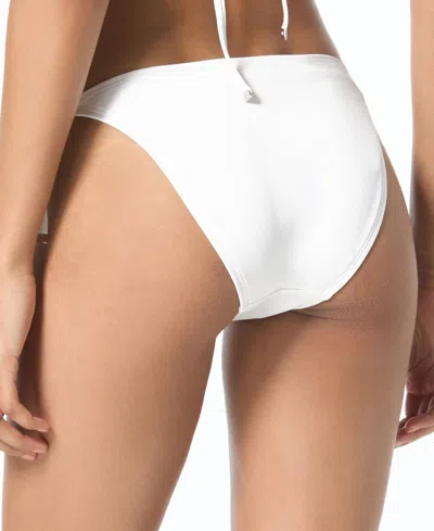 Michael Kors Michael  Pull-on Tie-side Bikini Bottom In Multi