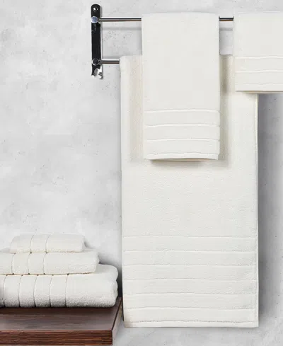 Anne Klein Reverie Cotton 6-pc. Towel Set In White
