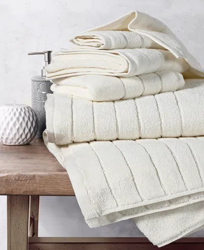 Anne Klein Reverie Cotton 6-pc. Towel Set In White