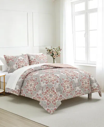 Macy's Petra Reversible 3-pc. Comforter Sets In Multi