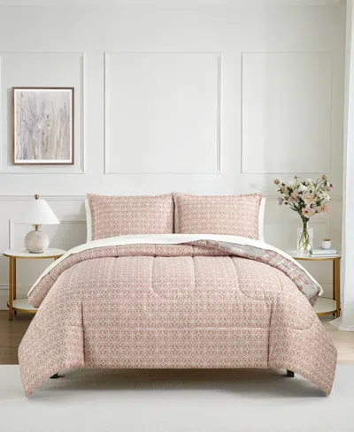 Macy's Petra Reversible 3-pc. Comforter Sets In Multi