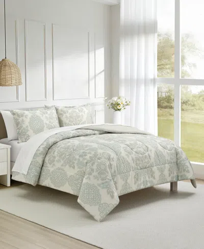 Macy's Annette Reversible 3-pc. Comforter Sets In Multi