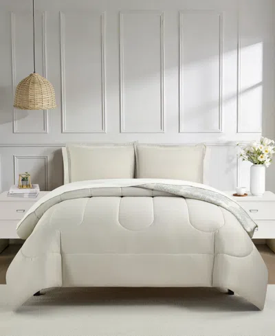 Macy's Annette Reversible 3-pc. Comforter Sets In Multi