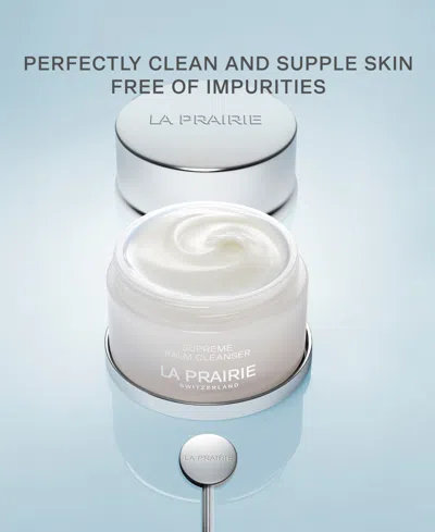 La Prairie Supreme Balm Cleanser In Transparent