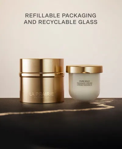 La Prairie Pure Gold Radiance Cream In Transparent