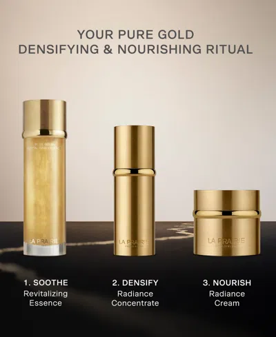 La Prairie Pure Gold Radiance Cream In Transparent