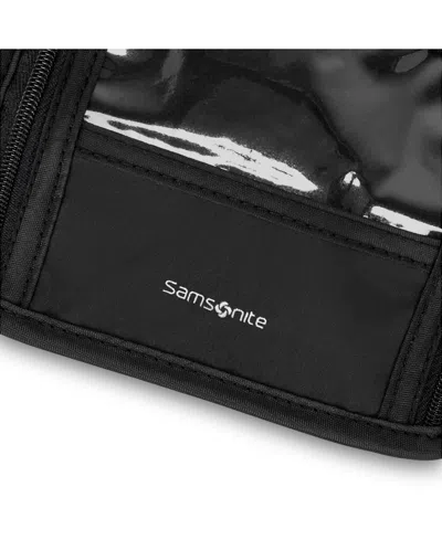 Samsonite Rfid Neck Pouch In Black