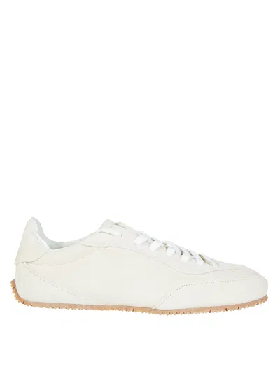 Axel Arigato Daze Runner Beige Sneaker With Logo On The Tongue And Grooved Sole In Suede Man In Neutral