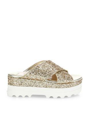 miu miu glitter platform espadrilles