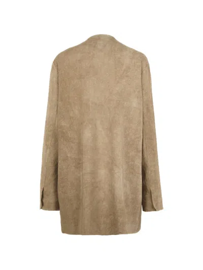 Cortana Cassian Patch-pocket Jacket In Brown