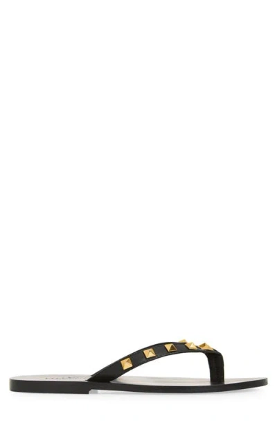 Valentino Garavani Black Cp Leather Sneakers In Black