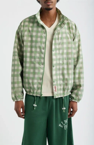 Elwood Off Grid Windbreaker Jacket In Green