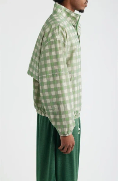 Elwood Off Grid Windbreaker Jacket In Green