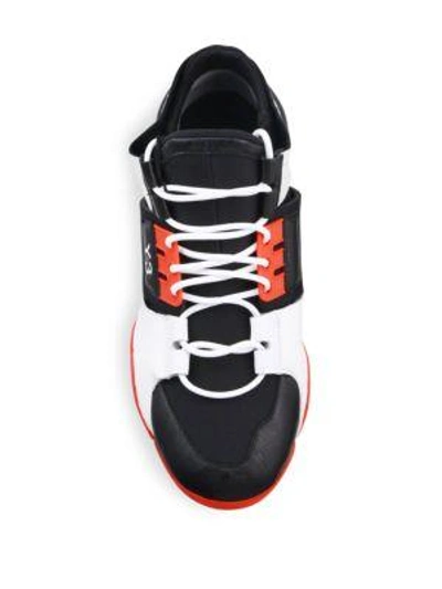 Shop Y-3 Kanja Sneakers In Corel-black