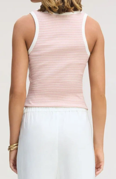 Sam Edelman Stripe Knit Tank In Multi