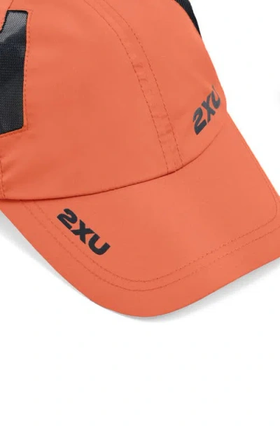 2xu Run Cap In Orange