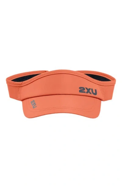 2xu Run Visor In Orange