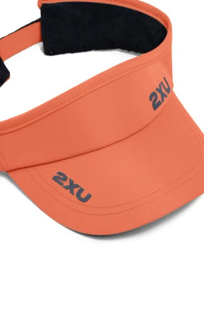 2xu Run Visor In Orange
