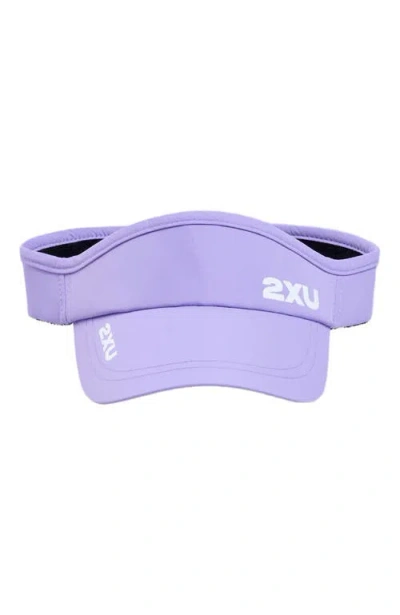 2xu Run Visor In Purple