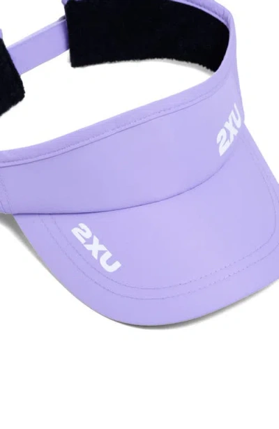 2xu Run Visor In Purple