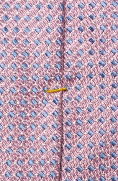 Eton Micro Silk Tie In Pink