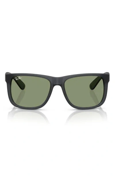 Ray Ban Ray-ban Justin 54mm Rectangular Sunglasses In Black