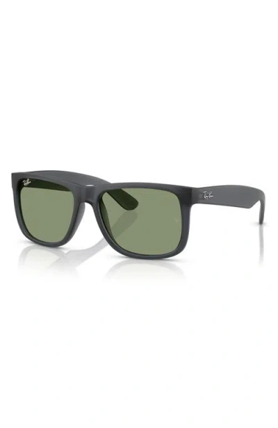 Ray Ban Ray-ban Justin 54mm Rectangular Sunglasses In Black